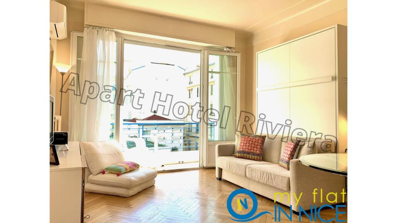 ניס Aparthotel Riviera - Hyper Centre Ville - Studio Superieur Ac Avec Balcon Et Apercu Mer - Balcon Massenet 1 מראה חיצוני תמונה