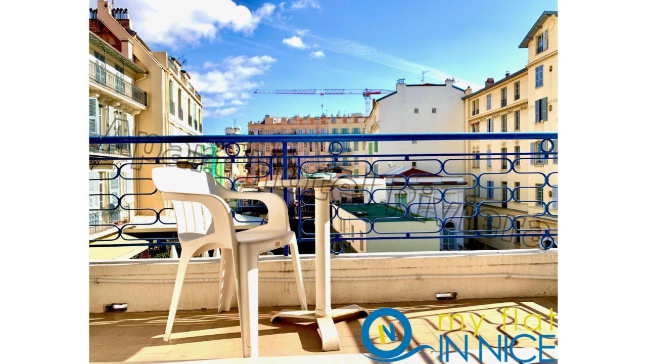 ניס Aparthotel Riviera - Hyper Centre Ville - Studio Superieur Ac Avec Balcon Et Apercu Mer - Balcon Massenet 1 מראה חיצוני תמונה