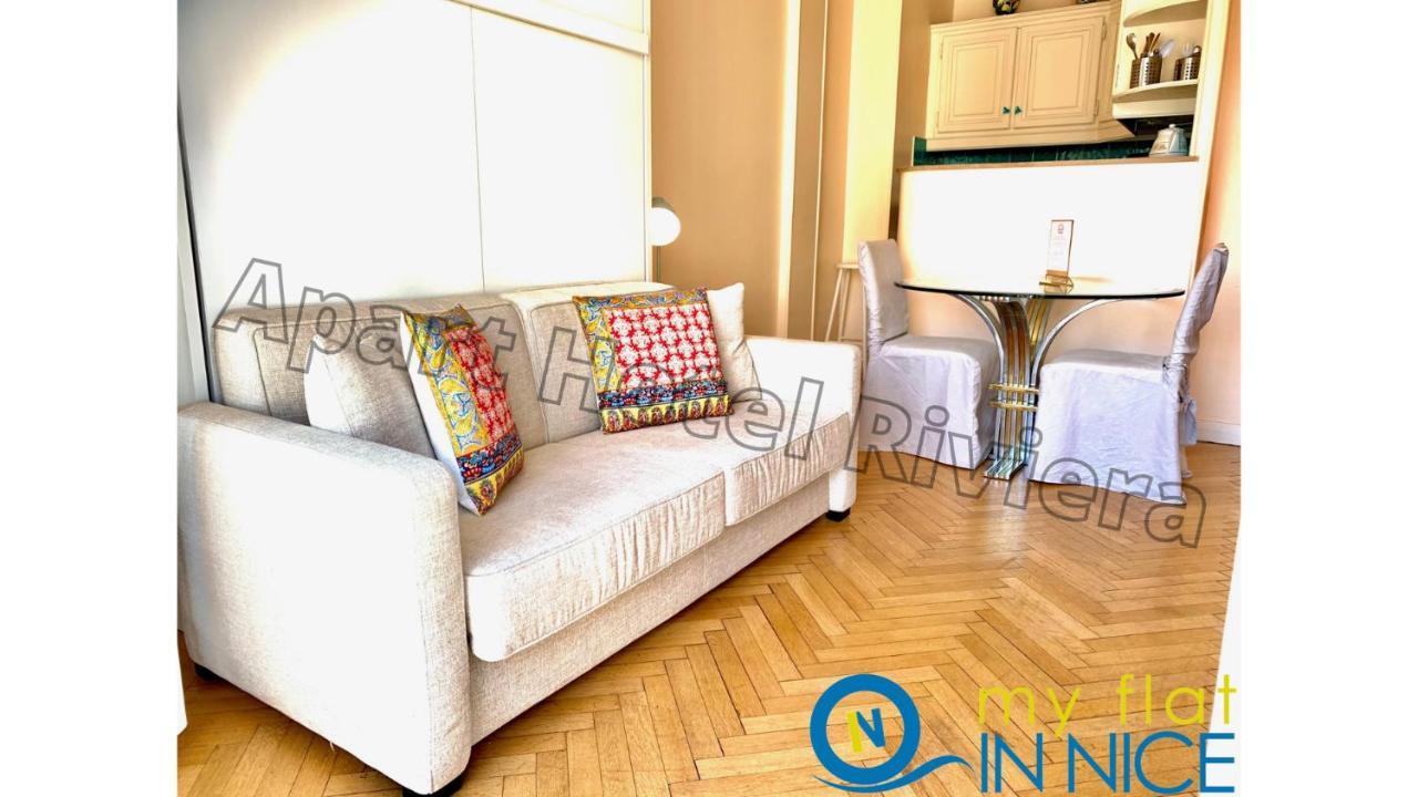 ניס Aparthotel Riviera - Hyper Centre Ville - Studio Superieur Ac Avec Balcon Et Apercu Mer - Balcon Massenet 1 מראה חיצוני תמונה